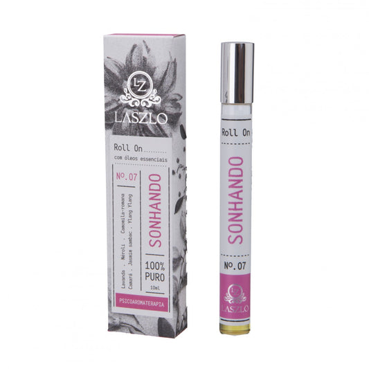 Roll-on Sonhando - Laszlo - Fraso com 10ml - Mundo dos Óleos