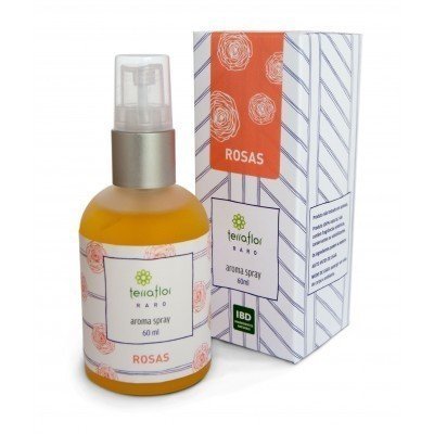 Aroma Spray Rosas - Terra Flor - Frasco com 60ml - Mundo dos Óleos