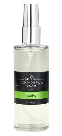 Home Spray Bamboo - Via Aroma - Frasco com 120ml - Mundo dos Óleos
