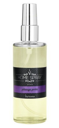 Home Spray Pitanga Preta - Via Aroma - Frasco com 120ml - Mundo dos Óleos