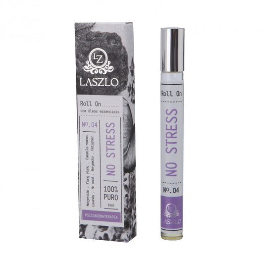Roll-on No Stress - Laszlo - Frasco com 10ml - Mundo dos Óleos