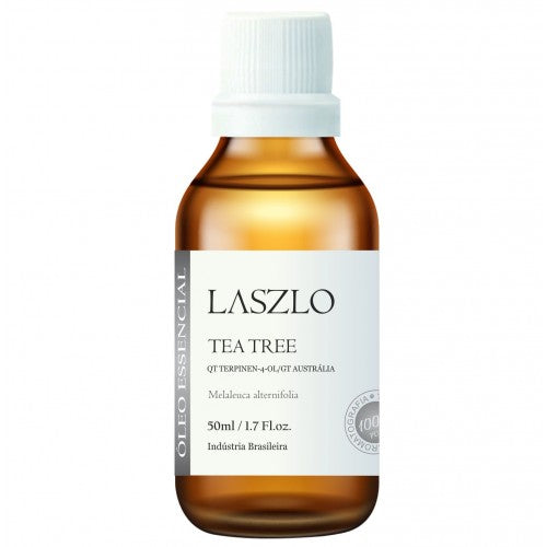 Óleo Essencial de Tea Tree (Gt Austrália) - Laszlo - Frasco com 50ml - Mundo dos Óleos