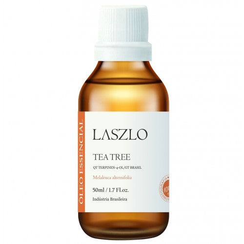 Óleo Essencial de Tea Tree (Gt Brasil) - Laszlo - Frasco com 50ml - Mundo dos Óleos