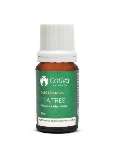 Óleo Essencial de Tea Tree - Cativa - Frasco com 10ml - Mundo dos Óleos