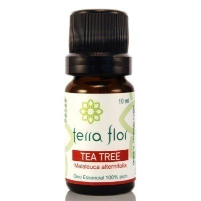 Óleo Essencial de Tea Tree (Melaleuca) - Terra Flor - Frasco com 10ml - Mundo dos Óleos