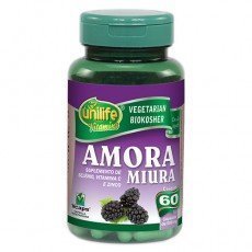 Amora - Unilife - Frasco com 60 Capsulas de 500mg - Mundo dos Óleos