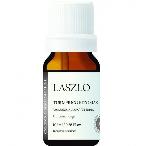 Óleo Essencial de Turmérico (Rizomas) - Laszlo - Frasco com 10ml - Mundo dos Óleos