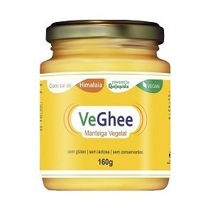 Manteiga Vegetal com sal - VeGhee - Frasco com 160g - Mundo dos Óleos