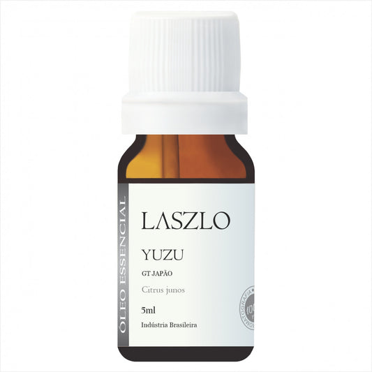 Óleo Essencial de Yuzu - Laszlo - Frasco com 5ml - Mundo dos Óleos